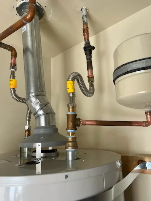 Water heater installation and plumbing repair in Hollister